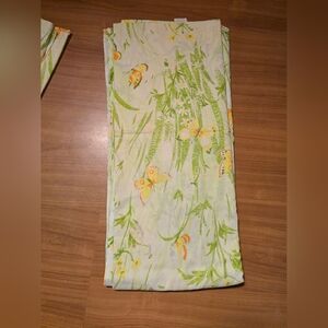 vintage Bibb No Iron Muslin flat sheet from the 1970s